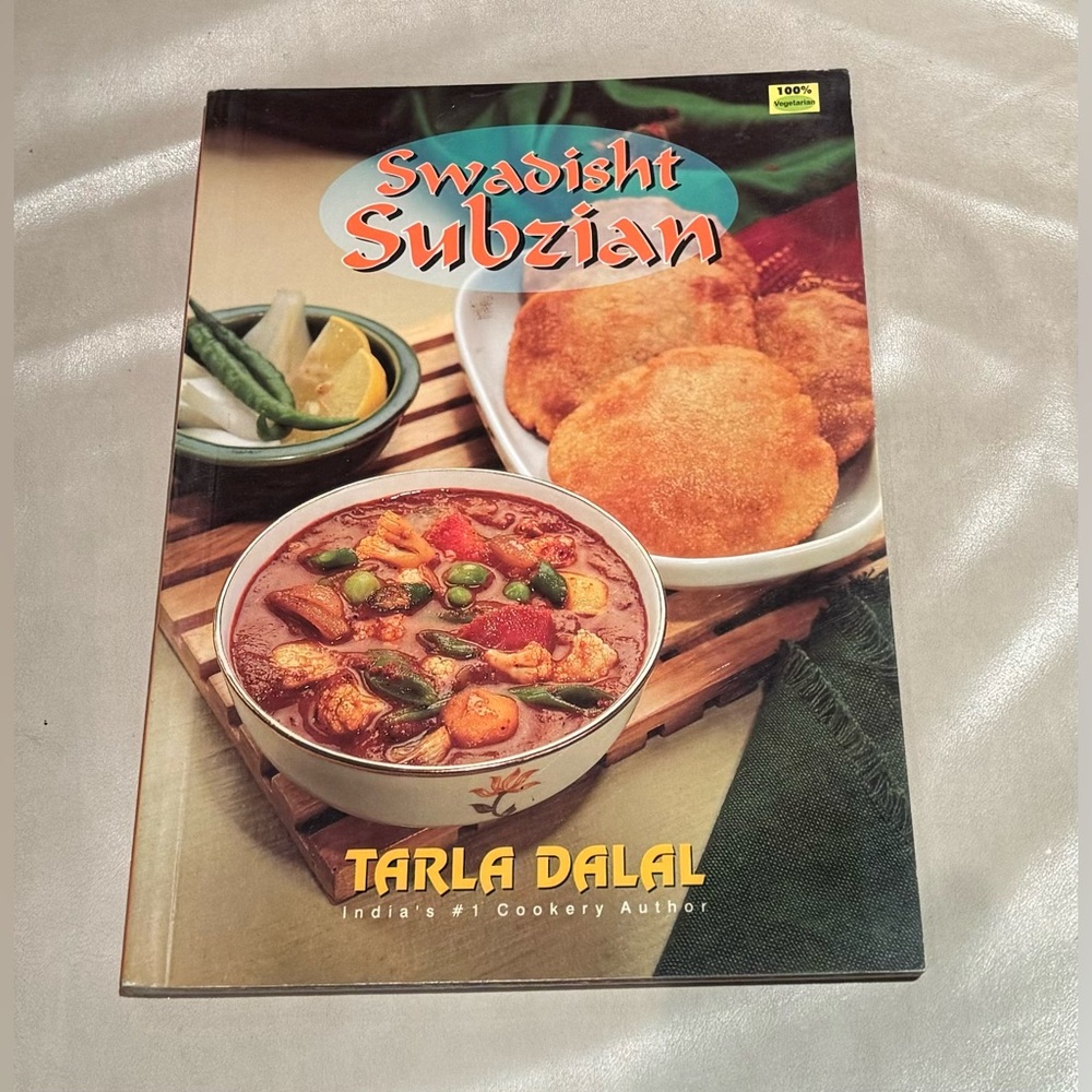 EASY INDIAN VEG COOK BOOK. Delicious vegetables recipes by Chef TARLA DALAL